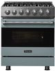 Viking® 3 Series 30" November Sky Pro Style Natural Gas Range-2