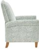 Olliix by Madison Park Light Blue Kirstin Push Back Recliner-2