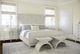 Bernhardt East Hampton Cerused Linen/Gray Bench-1