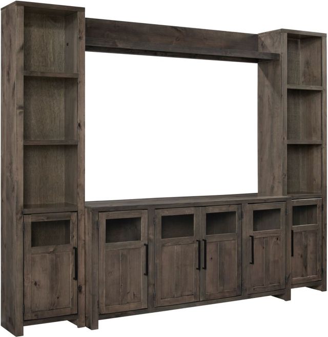 aspenhome® Finnegan Sandy Brown Entertainment Wall-0