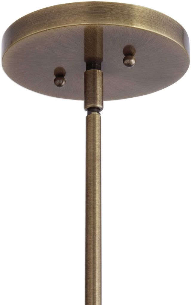 Uttermost® Calix Aged Brass 1-Light Pendant-3