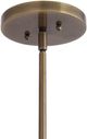 Uttermost® Calix Aged Brass 1-Light Pendant-3