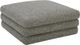 Moe's Home Collection Lowtide Stone Tweed Ottoman-0