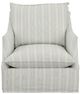 Fairfield® Customizable Washable Slipcovers Baldwin Swivel Chair-1
