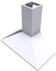 Vent-A-Hood® 42" White Euro Style Wall Mounted Range Hood-1