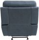 Mazin Furniture Clifton Blue Glider Reclining Chair-4
