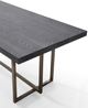 TOV Furniture Mason Black Dining Table-3