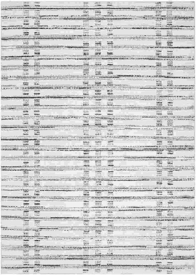 Surya Gavic White-Light Slate 5'x7' Area Rug-0