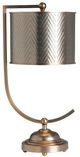 Crestview Collection Clubmaster Silver Unique Task Lamp-1