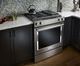 KitchenAid® 30" Stainless Steel Slide-In Dual Fuel Range-4