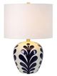 Renwil® Darina Matte Off-White/Navy Table Lamp-1