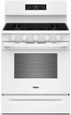 Whirlpool® 30" White Stainless Steel Freestanding Gas Range with Air Cooking Technology-0