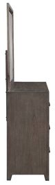 New Classic® Home Furnishings Landon Walnut Dresser and Mirror Set-4