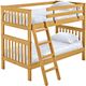 Crate Designs™ Furniture Classic Twin/Twin Mission Bunk Bed-0