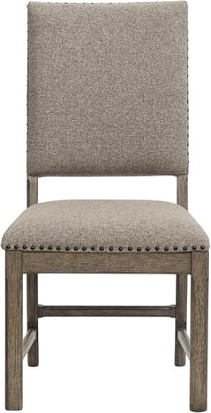 Magnussen Home® Claremont Smokey Taupe Dining Side Chair with Upholstered Seat and Back-1