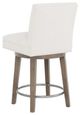 Fairfield® Customizable Entree Dining Straight Short Back Swivel Counter Stool-3