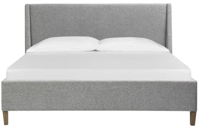 Magnussen Home® Lindon Sauve Pebble Upholstered Queen Island Bed-1