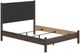 Signature Design by Ashley® Cadmori Black/Brown Queen Upholstered Panel Bed-0