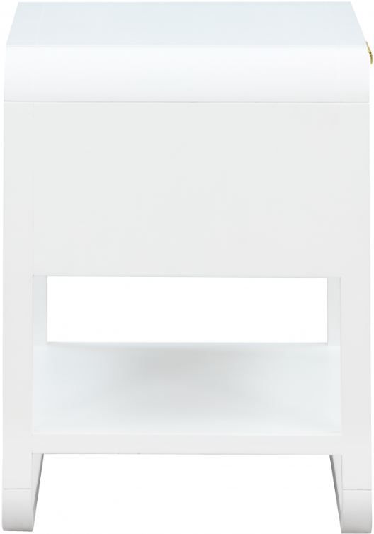 Meridian Furniture Sage White Nightstand-2