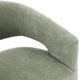 Furniture of America® Tresa Green Arm Chair with Casters-5