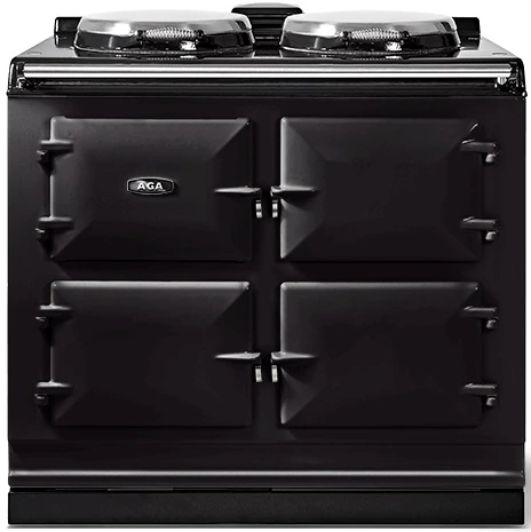 AGA™ eR7 Classic Cast Iron 39" Black Pro Style Electric Range-0