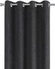 Monarch Specialties Inc. 2-Piece Grey 54" x 95" Room Darkening Curtain Panel Set-3