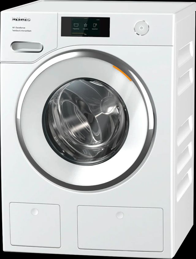 Miele W1 White Edition 2.3 Cu. Ft. Lotus White Front Load Washer-2