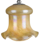 Cal® Lighting & Accessories Uni-Pack Brushed Steel/Yellow Pendant-1
