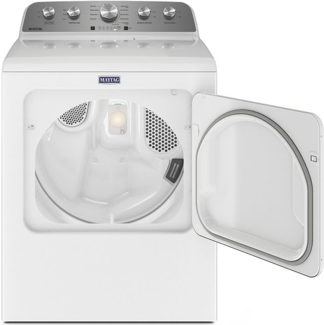 Maytag® 7.0 Cu. Ft. White Front Load Electric Dryer -1