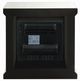 ACME Furniture Noralie Mirrored Fireplace with Faux Diamonds Accents-4
