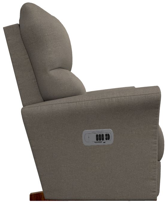 La-Z-Boy® Rowan Mushroom Power Rocking Recliner with Headrest-3