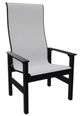Telescope Casual Leeward Abalone/Black Fabric/Polymer Outdoor MGP Sling Supreme Arm Chair-0
