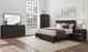 Bernards Elure Peppercorn Waterfall King Panel Bed-1