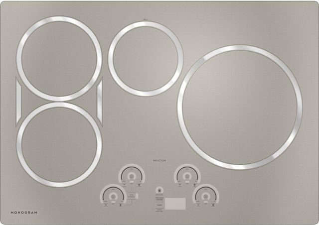 Monogram® 30" Silver Induction Cooktop