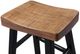Furniture of America® Biasca 2-Piece Black/Oak Counter Stool Set-2