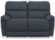 La-Z-Boy® Brooks Navy Power Reclining Loveseat-0