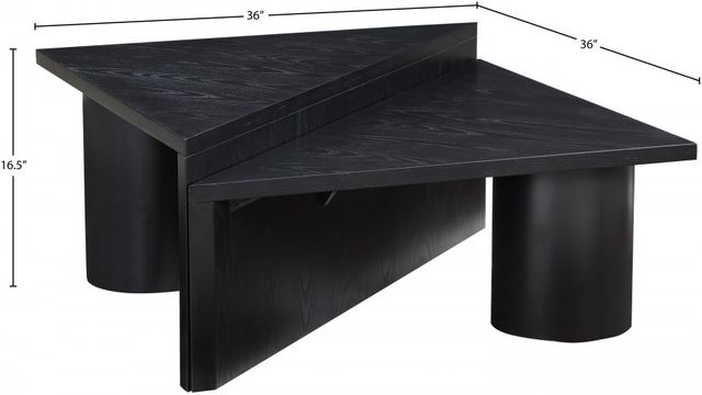 Meridian Furniture Pavillion Black Coffee Table-3