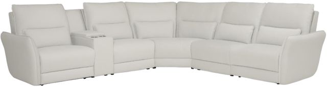 Palliser® Furniture Customizable Chelsea 6-Piece Power Reclining Sectional with Power Headrest and Console-0