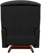 La-Z-Boy® Reed Licorice Leather Manual Rocking Recliner-4