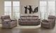 Parker House® Theon Stokes Toffee Manual Reclining Sofa-2
