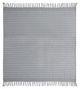 A & B Home Gray Striped Throw Blanket-1