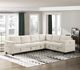 Homelegance® Walterboro 6-Piece Beige L-Shape Sectional-1