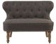 Olliix by Madison Park Stanford Charcoal Settee-0