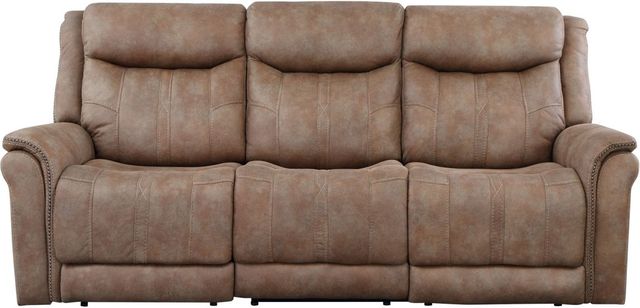 Steve Silver Co. Morrison Camel Power Reclining Sofa-1