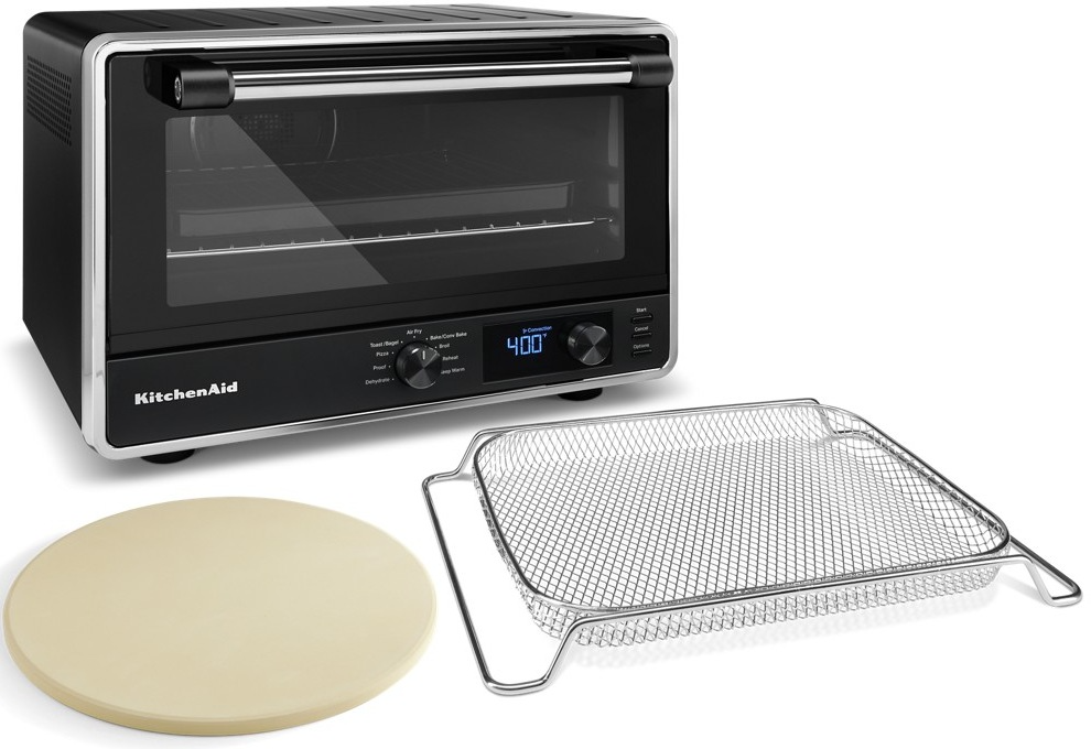 KitchenAid Digital 2024 Countertop Oven in Black Matte