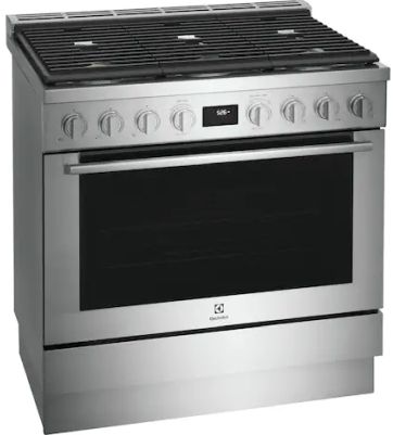 Electrolux 36" Stainless Steel Pro Style Dual Fuel Range-3