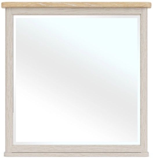 Riverside Furniture Glenndale Aged White Mirror-2