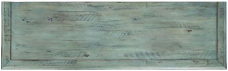 Jofran Inc. Rustic Shores Surfside Blue 4-Door Accent Cabinet-3
