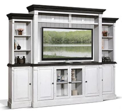 Sunny Designs™ White Entertainment Media Wall-0