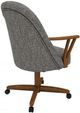 Chromcraft™ Customizable Bailey Dining Chair with Wide Wood Caps-4